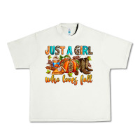 Pistachio Just a girl who loves Fall Urban Heavy Tee - RanaPortraitStore