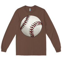 Chestnut baseball ball Long Sleeve Tee - FaDigitalArtStudio