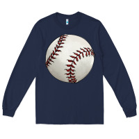 Navy baseball ball Long Sleeve Tee - FaDigitalArtStudio