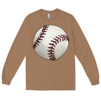 Toasted Coconut baseball ball Long Sleeve Tee - FaDigitalArtStudio