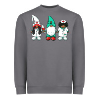Storm african american nurse gnomies medical gnomies Heavyweight Sweatshirt - BarkalooDesign