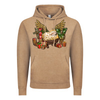 Vintage Coffee joy christmas with baby jesus bbs Vintage Hoodie - BundleAndBundleShop