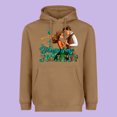 Where Is My Juliet Heavyweight Hoodie Designed By Adodesignshop