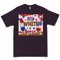 Plum red white and booze Premium Tee - TumblerDesignByShophia