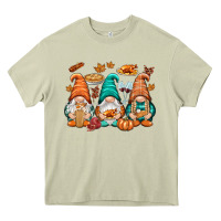 Mossy Thanksgiving gnomes Heavy Core Tee - NancyCooperArtShop