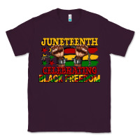 Plum juneteenth celebrating black freedom Classic Tee - CowGirlArtShop