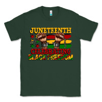 Sports Green juneteenth celebrating black freedom Classic Tee - CowGirlArtShop