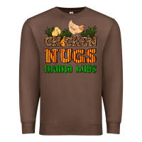 Chestnut chicken nugs mama hugs Premium Sweatshirt - AdoDesignShop