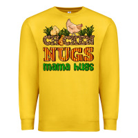 Lemon chicken nugs mama hugs Premium Sweatshirt - AdoDesignShop