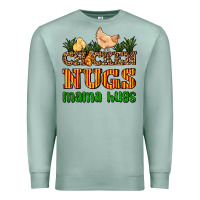 Seafoam chicken nugs mama hugs Premium Sweatshirt - AdoDesignShop