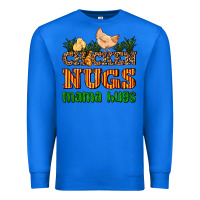 True Royal chicken nugs mama hugs Premium Sweatshirt - AdoDesignShop