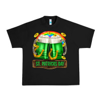 Black St. Patrick's Day beer Urban Heavy Tee - OliviaCreatesArt