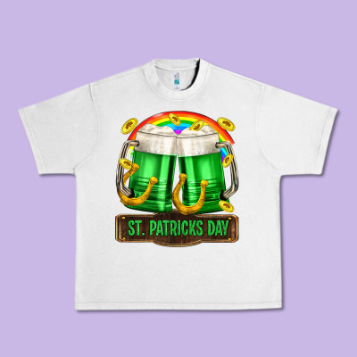 St. Patrick's Day Beer Urban Heavy Tee Designed By Oliviacreatesart