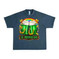 Midnight Navy St. Patrick's Day beer Urban Heavy Tee - OliviaCreatesArt