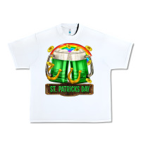 White St. Patrick's Day beer Urban Heavy Tee - OliviaCreatesArt