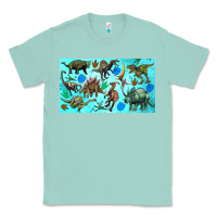 Seafoam dinosaurs sippy cup Classic Tee - Artiststas