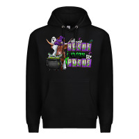 Black Hocus i Mean Pocus Premium Hoodie - CowhideDigitalArt