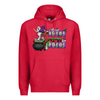 Cardinal Hocus i Mean Pocus Premium Hoodie - CowhideDigitalArt