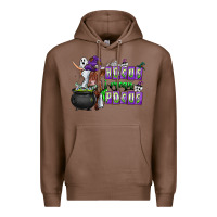 Chestnut Hocus i Mean Pocus Premium Hoodie - CowhideDigitalArt