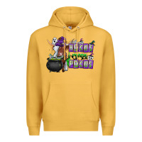 Mustard Hocus i Mean Pocus Premium Hoodie - CowhideDigitalArt