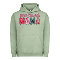 Pigment Oil Green one loved mama Urban Hoodie - JahusDesignShop
