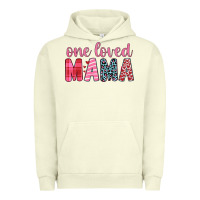 Pigment Pistachio one loved mama Urban Hoodie - JahusDesignShop
