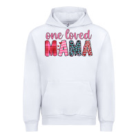 White one loved mama Urban Hoodie - JahusDesignShop