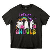 Asphalt Let's go ghouls Heavy Core Tee - NancyCooperArtShop