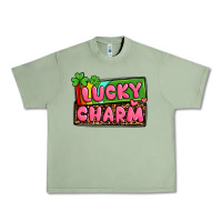 Oil Green St. Patrick's lucky charm Urban Heavy Tee - OliviaCreatesArt