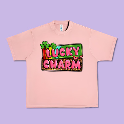 St. Patrick's Lucky Charm Urban Heavy Tee Designed By Oliviacreatesart
