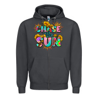 Smoke chase the sun Zipper Hoodie - AdoDesignShop