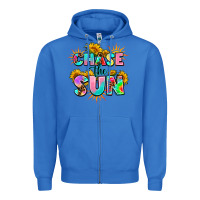 True Royal chase the sun Zipper Hoodie - AdoDesignShop