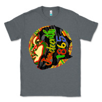 Charcoal Heather juneteenth 1865 Classic Tee - CowGirlArtShop