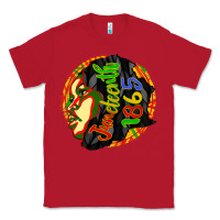Red juneteenth 1865 Classic Tee - CowGirlArtShop