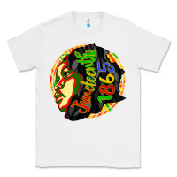 White juneteenth 1865 Classic Tee - CowGirlArtShop