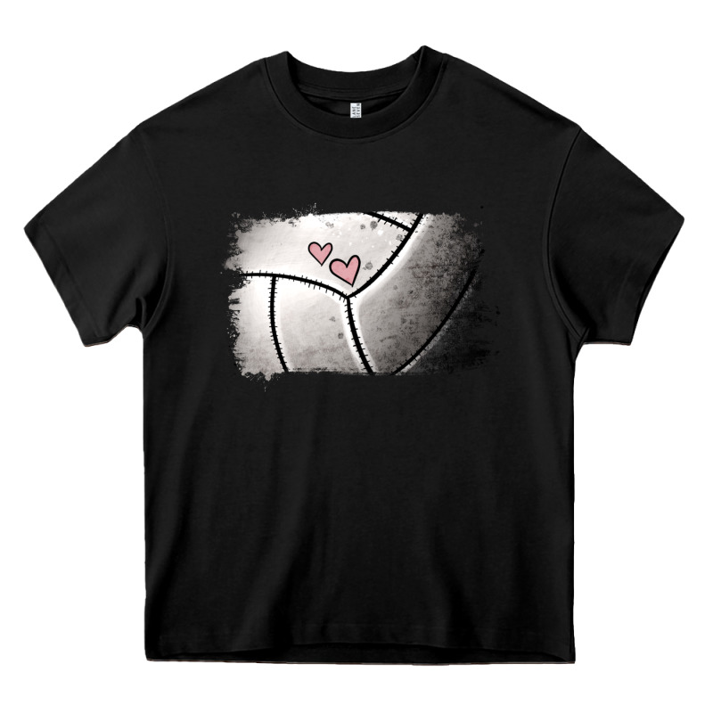Volleyball Brushstroke Heavy Core Tee by RanaPortraitStore | Teevron