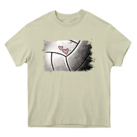 Mossy volleyball brushstroke Heavy Core Tee - RanaPortraitStore