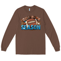 Chestnut touchdown season Long Sleeve Tee - FaDigitalArtStudio