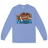 Colony Blue touchdown season Long Sleeve Tee - FaDigitalArtStudio