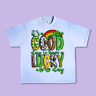 St. Patrick's It's A Good Day To Have A Lucky Day Urban Heavy Tee Designed By Oliviacreatesart