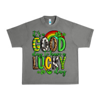 Tornado St. Patrick's It's a good day to have a lucky day Urban Heavy Tee - OliviaCreatesArt