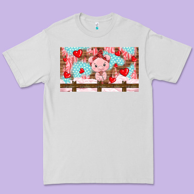 Cute Pig Premium Tee Designed By Tumblerdesignbyshophia