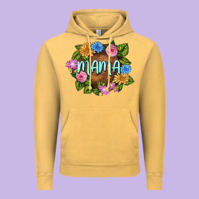 Mama Mother's Day Vintage Hoodie Designed By Fadigitalartstudio
