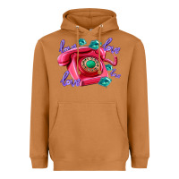 Meerkat love balloons and pink valentines telephone Heavyweight Hoodie - AdoDesignShop