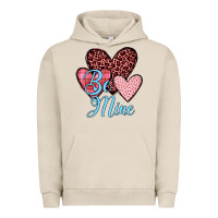 Pigment French Oak hearts be mine Urban Hoodie - JahusDesignShop