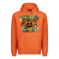 Carrot Spooky Vibes Premium Hoodie - CowhideDigitalArt