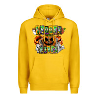 Lemon Spooky Vibes Premium Hoodie - CowhideDigitalArt