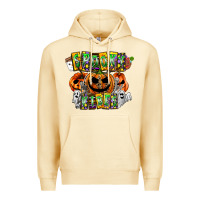 Pina Colada Spooky Vibes Premium Hoodie - CowhideDigitalArt