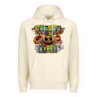 Sandshell Spooky Vibes Premium Hoodie - CowhideDigitalArt