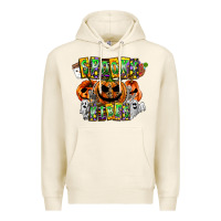 Tofu Spooky Vibes Premium Hoodie - CowhideDigitalArt